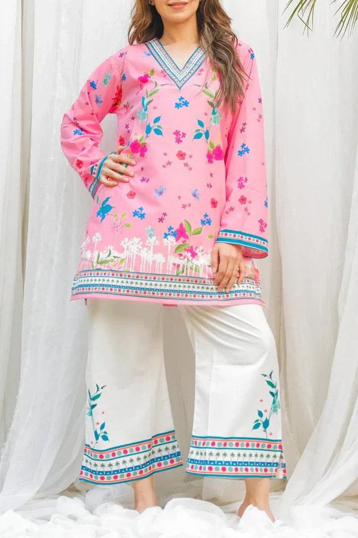2 PIECE SUMMER STITCHED CO-ORD SET  .