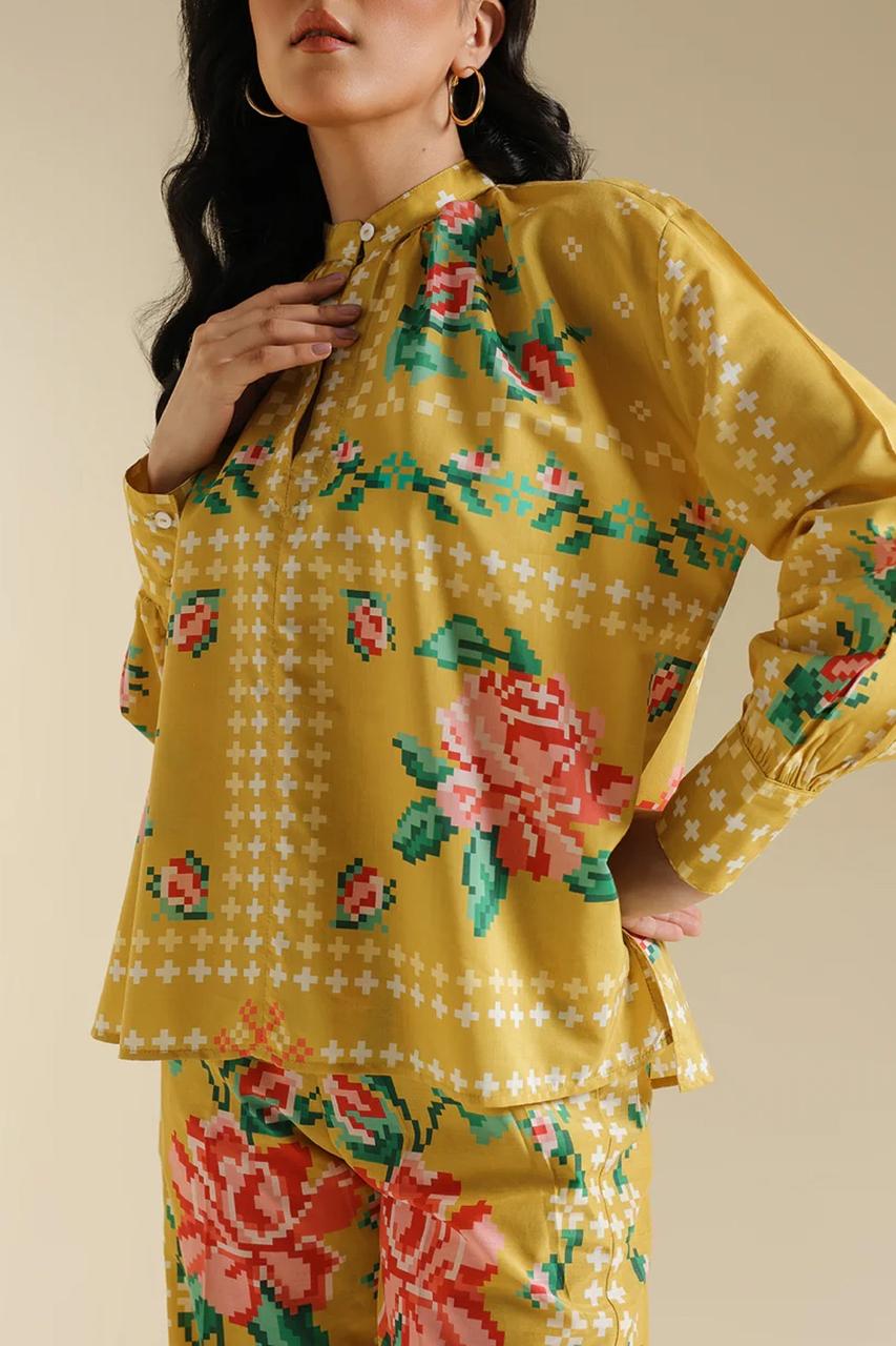 2 PIECE SUMMER STITCHED DRESS