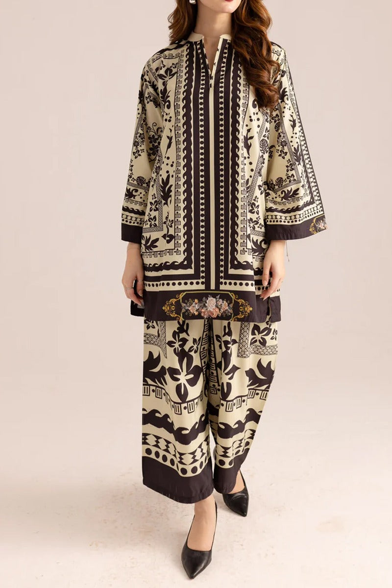 2 PIECE SUMMER STITCHED CO-ORD SET